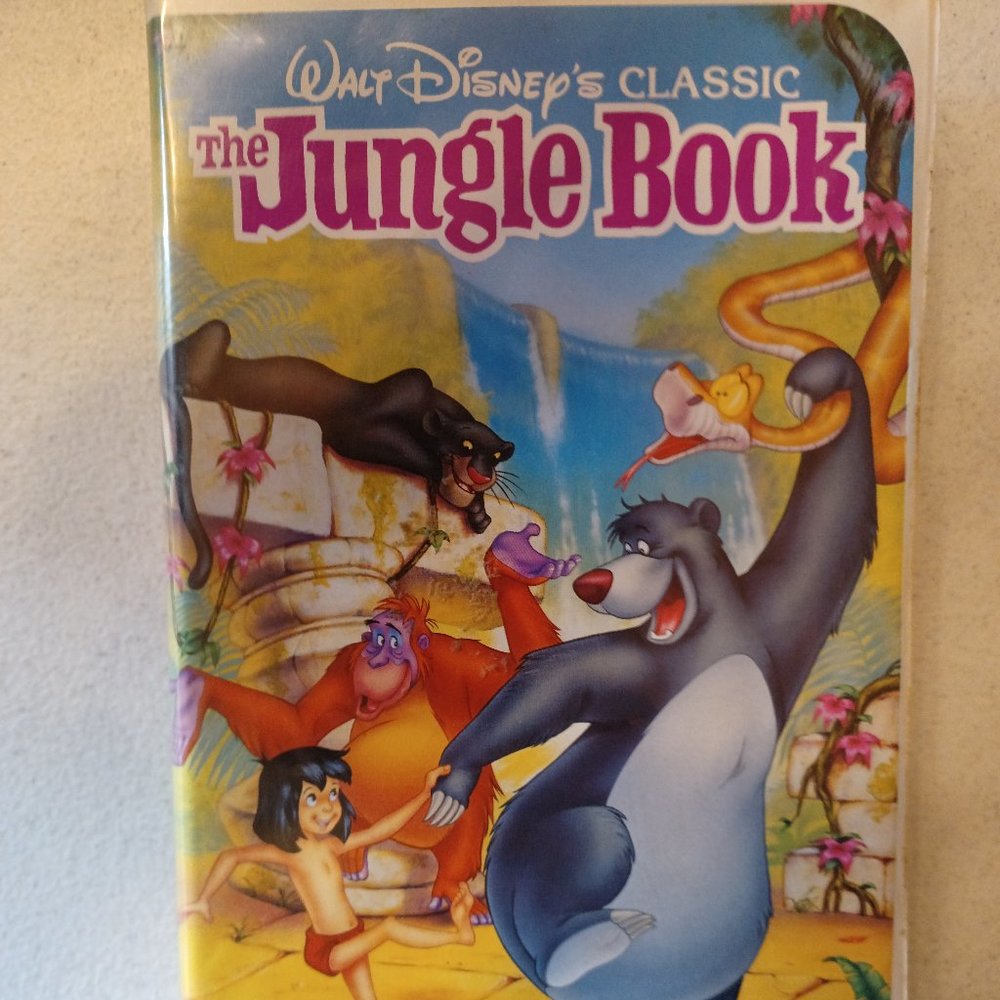 The Jungle Book (VHS, 1991) Walt Disney’s Classic Black Diamond Edition PreOwned